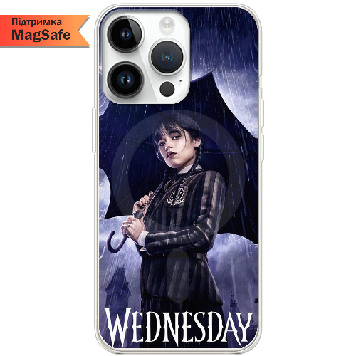 Чехол BoxFace iPhone 14 Pro Wednesday Addams