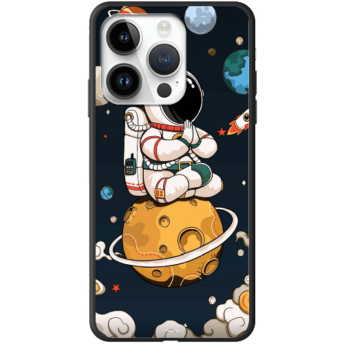 Чехол BoxFace iPhone 14 Pro Max Astronaut