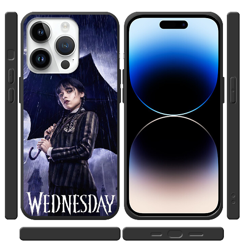 Чехол BoxFace iPhone 14 Pro Max Wednesday Addams