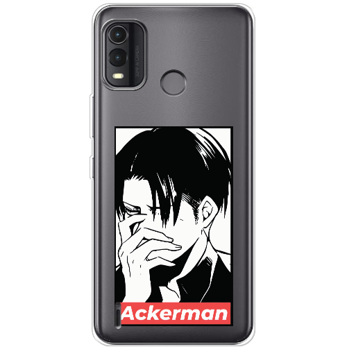 Чехол BoxFace Nokia G11 Plus Attack On Titan - Ackerman