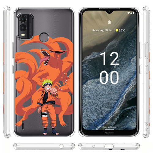 Чехол BoxFace Nokia G11 Plus Naruto and Kurama