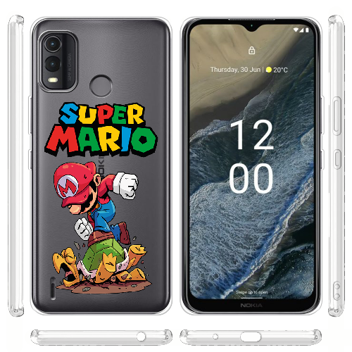 Чехол BoxFace Nokia G11 Plus Super Mario