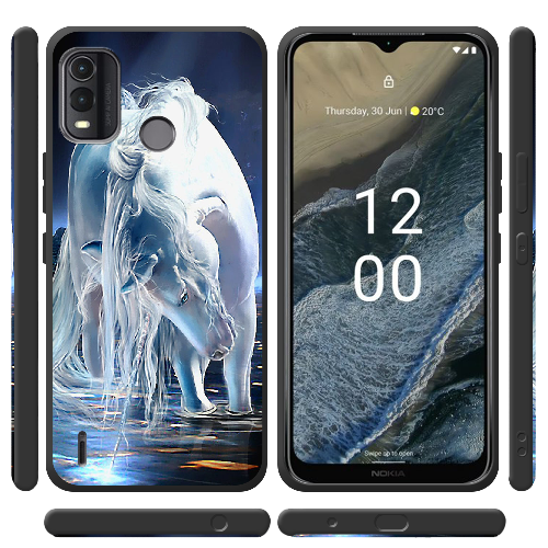 Чехол BoxFace Nokia G11 Plus White Horse