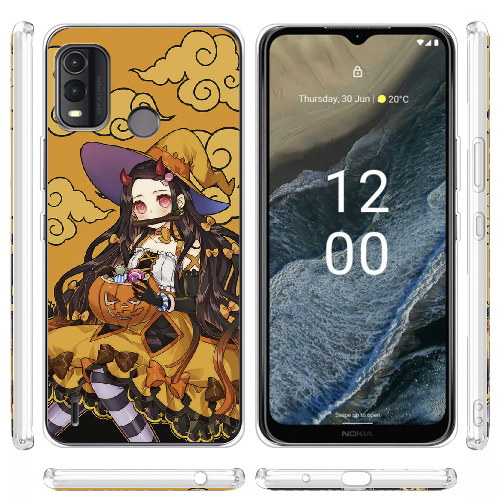 Чехол BoxFace Nokia G11 Plus Kamado Nezuko Halloween