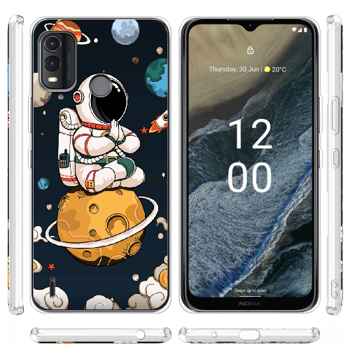 Чехол BoxFace Nokia G11 Plus Astronaut