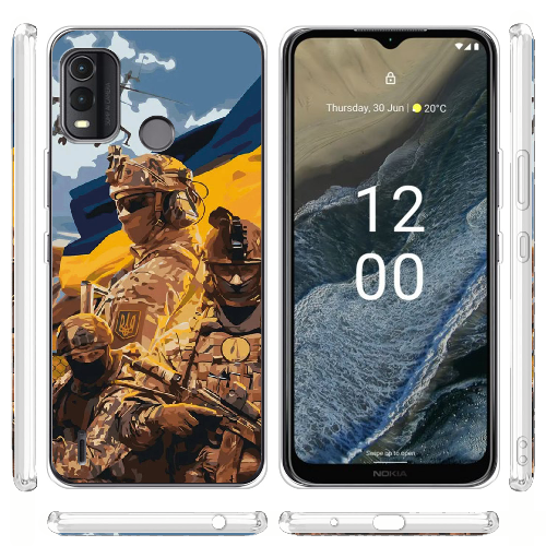 Чехол BoxFace Nokia G11 Plus Воїни ЗСУ