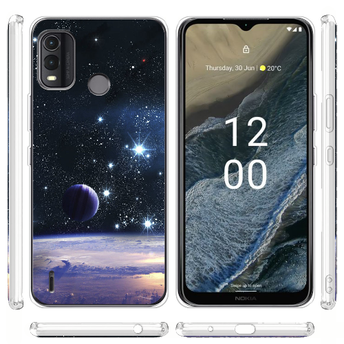 Чехол BoxFace Nokia G11 Plus Space Landscape