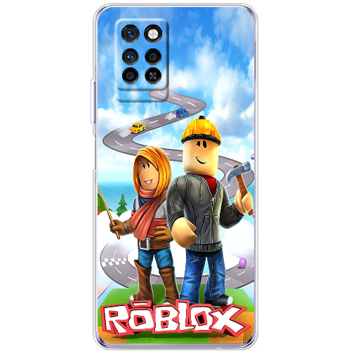 Чехол BoxFace Infinix Note 10 Pro Roblox Білдерман