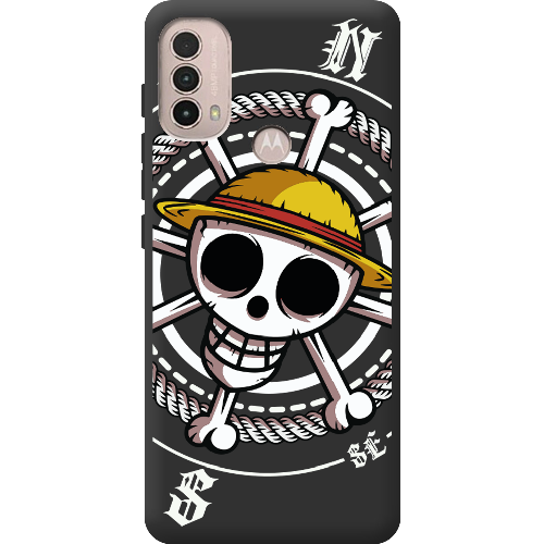 Чехол BoxFace Motorola E40 One Piece Компас