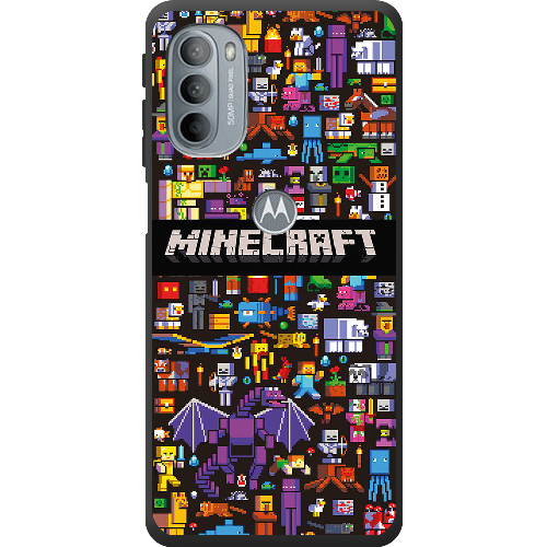 Чехол BoxFace Motorola G31 Minecraft Mobbery