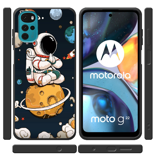 Чехол BoxFace Motorola G22 Astronaut