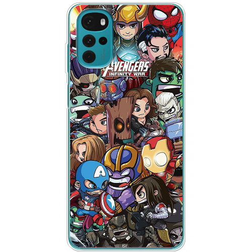 Чехол BoxFace Motorola G22 Avengers Infinity War