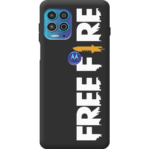 Чехол BoxFace Motorola G100 Белый Free Fire