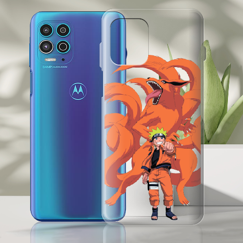 Чехол BoxFace Motorola G100 Naruto and Kurama