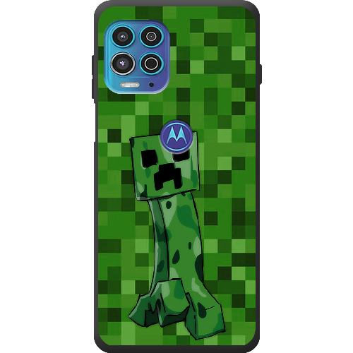 Чехол BoxFace Motorola G100 Minecraft Creeper