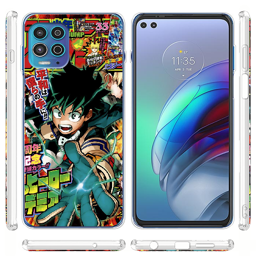 Чехол BoxFace Motorola G100 My Hero Academia