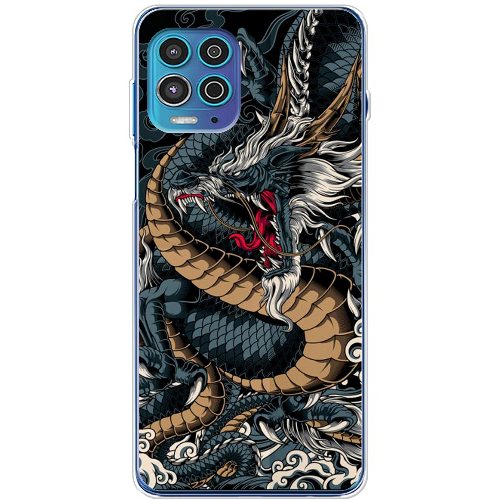 Чехол BoxFace Motorola G100 Dragon Ryujin