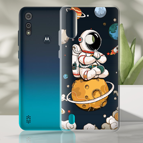 Чехол BoxFace Motorola E6i Astronaut