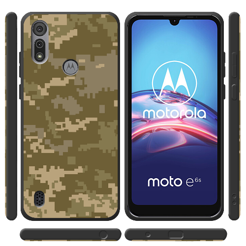 Чехол BoxFace Motorola E6S Камуфляж ЗСУ