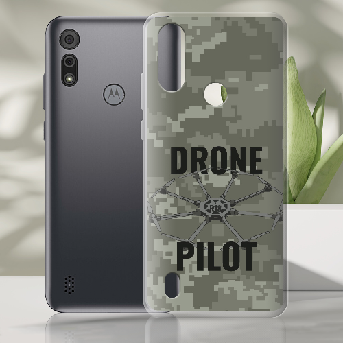 Чехол BoxFace Motorola E6S Drone Pilot