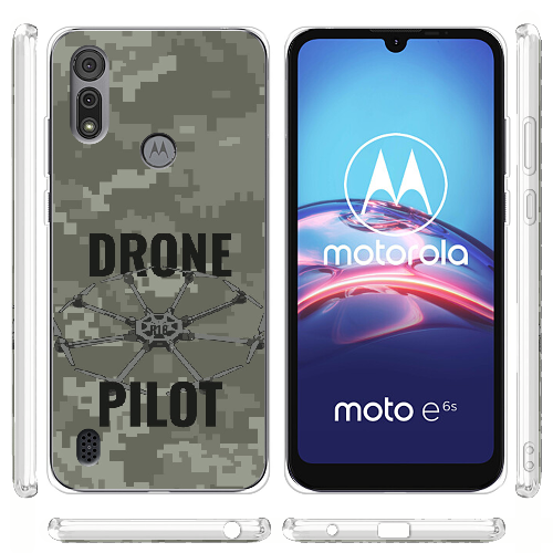 Чехол BoxFace Motorola E6S Drone Pilot