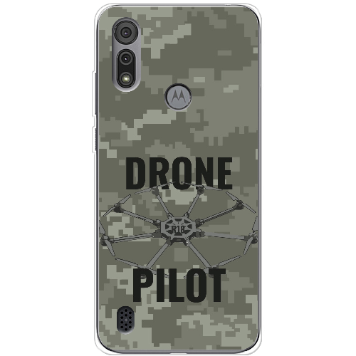 Чехол BoxFace Motorola E6S Drone Pilot