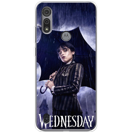 Чехол BoxFace Motorola E6S Wednesday Addams