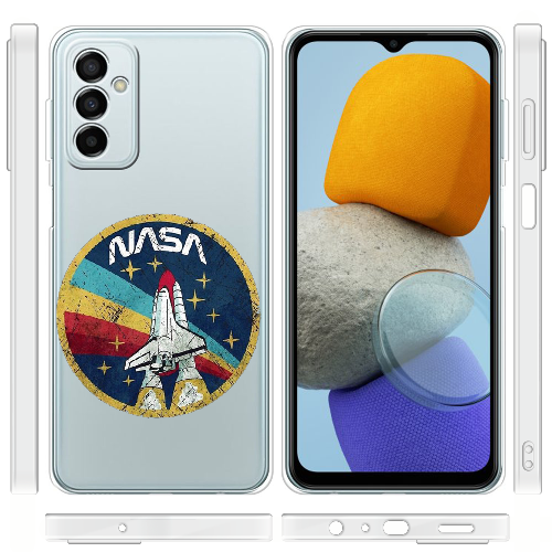 Чехол BoxFace Samsung Galaxy M13 (M135) Space Shuttle NASA