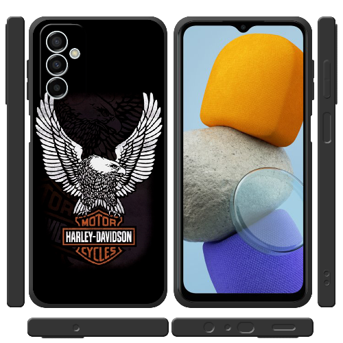 Чехол BoxFace Samsung Galaxy M13 (M135) Harley Davidson and eagle