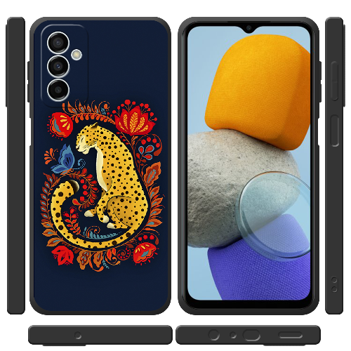 Чехол BoxFace Samsung Galaxy M13 (M135) Petrykivka Leopard