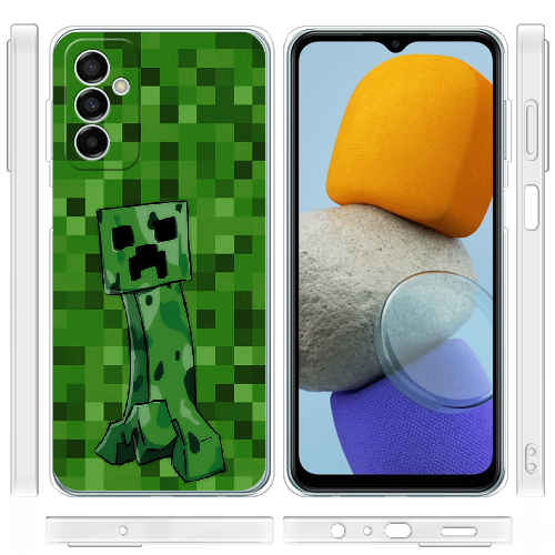 Чехол BoxFace Samsung Galaxy M13 (M135) Minecraft Creeper