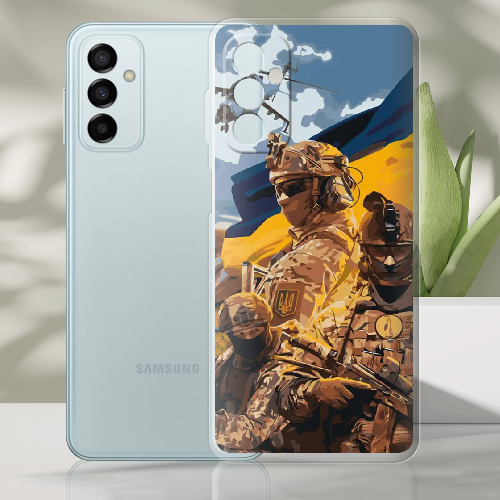 Чехол BoxFace Samsung Galaxy M13 (M135) Воїни ЗСУ