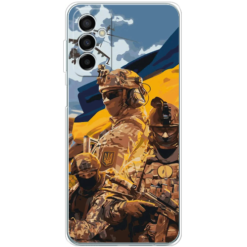 Чехол BoxFace Samsung Galaxy M13 (M135) Воїни ЗСУ