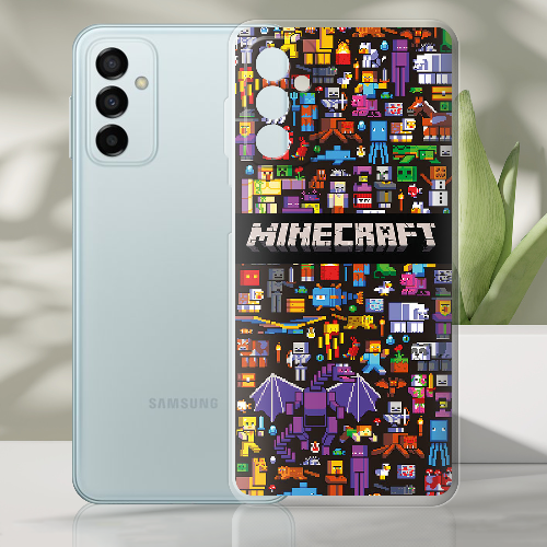 Чехол BoxFace Samsung Galaxy M13 (M135) Minecraft Mobbery