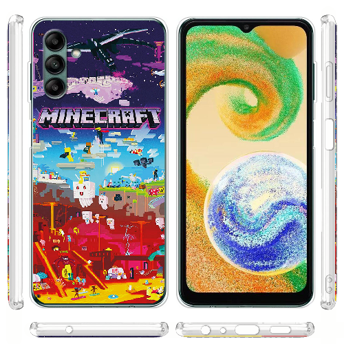 Чехол BoxFace Samsung Galaxy A04s (A047) Minecraft World Beyond