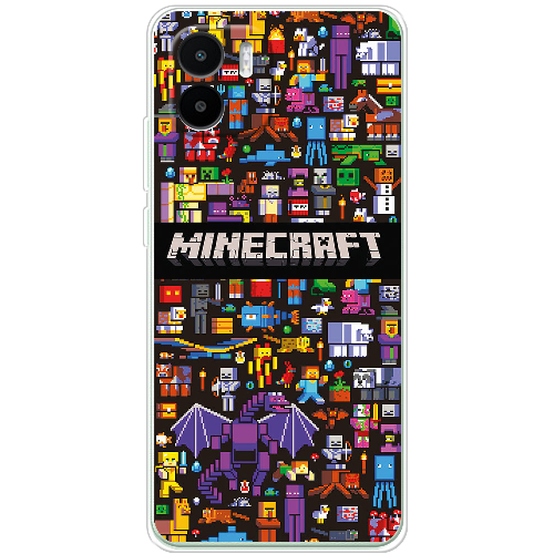 Чехол BoxFace Xiaomi Redmi A1 Minecraft Mobbery