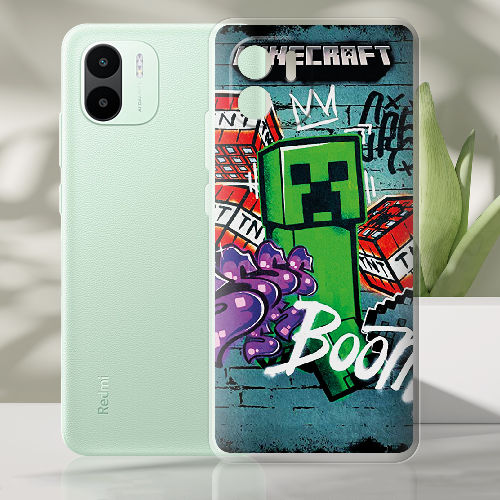 Чехол BoxFace Xiaomi Redmi A1 Minecraft Graffiti