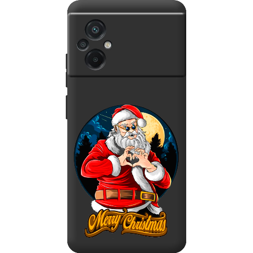 Чехол BoxFace Poco M5 Cool Santa and heart