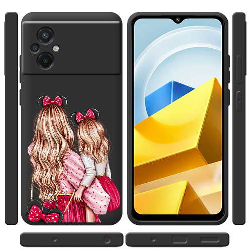 Чехол BoxFace Poco M5 Mouse Girls