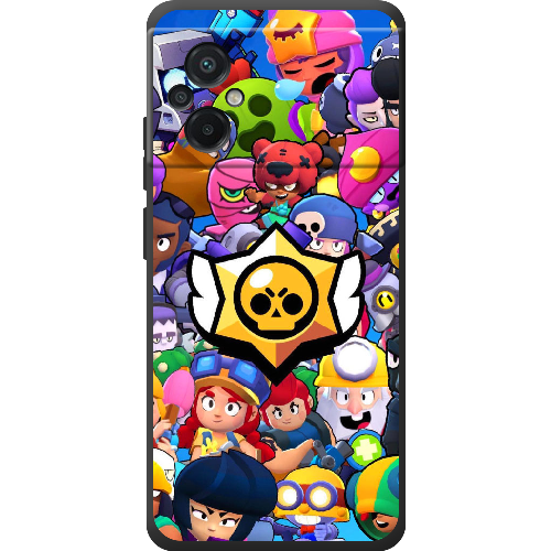 Чехол BoxFace Poco M5 Brawl Stars