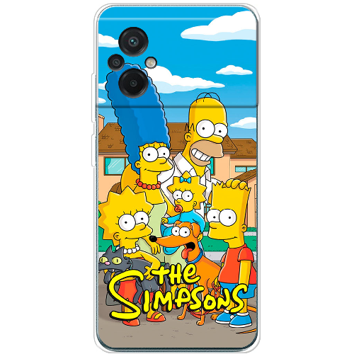 Чехол BoxFace Poco M5 the simpsons