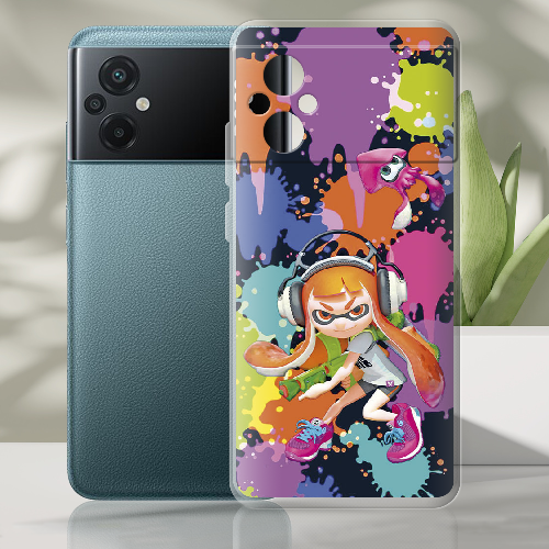 Чехол BoxFace Poco M5 Splatoon Inklings