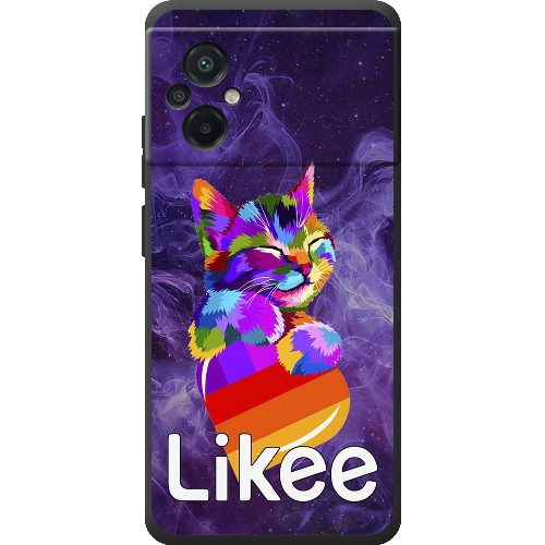 Чехол BoxFace Poco M5 Котик Likee