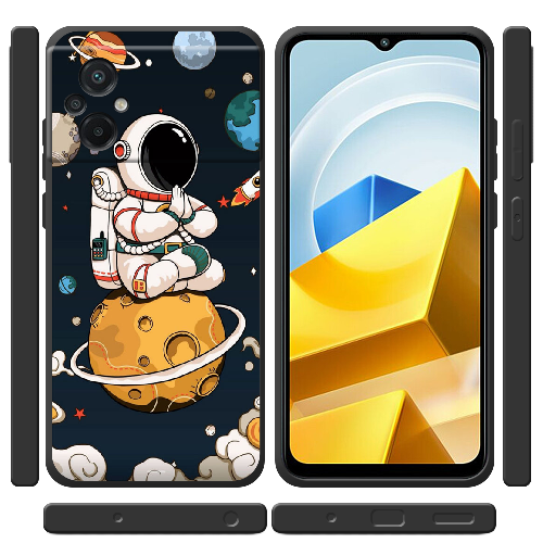 Чехол BoxFace Poco M5 Astronaut