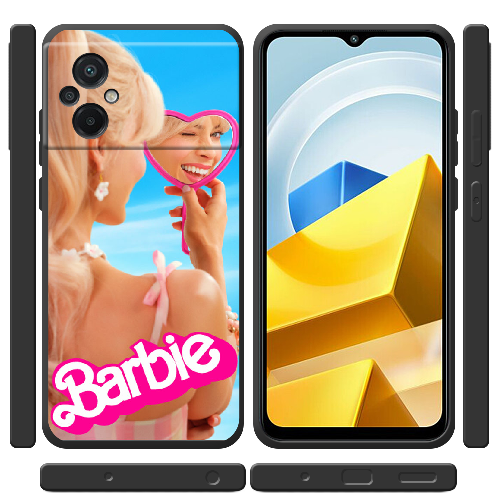 Чехол BoxFace Poco M5 Barbie 2023