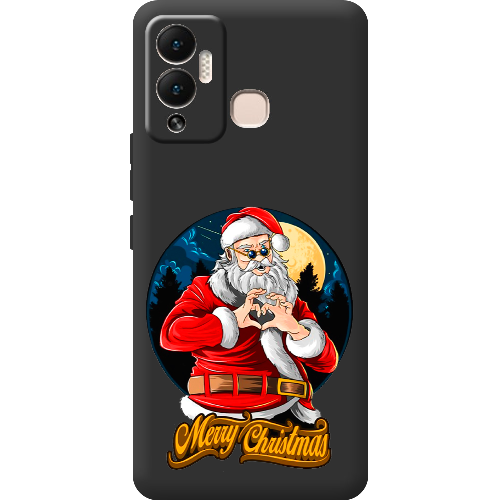 Чехол BoxFace Infinix Hot 12 Play Cool Santa and heart