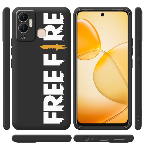 Чехол BoxFace Infinix Hot 12 Play Белый Free Fire