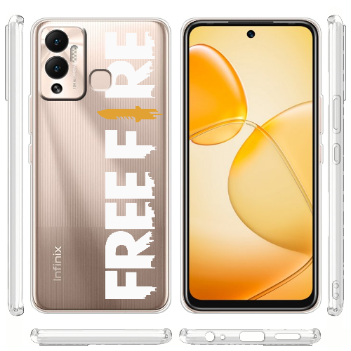 Чехол BoxFace Infinix Hot 12 Play Белый Free Fire