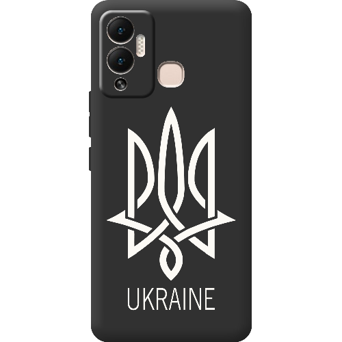 Чехол BoxFace Infinix Hot 12 Play Тризуб монограмма UKRAINE