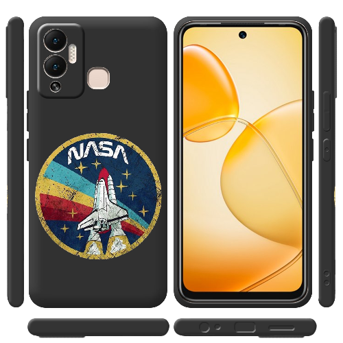 Чехол BoxFace Infinix Hot 12 Play Space Shuttle NASA